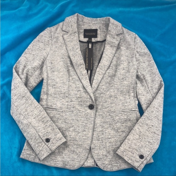 NWT Banana Republic Wool Blend Blazer - Picture 1 of 3